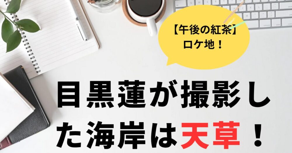 午後の紅茶夏の影編のロケ地は？熊本・天草パールサンビーチ